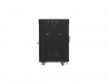 SZAFA INSTALACYJNA RACK STOJĄCA 19 15U 600X600 CZARNA DRZWI SZKLANE LCD LANBERG (FLAT PACK)